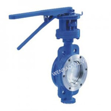 Metal Hard Sealing Flange Type Wafer Butterfly Valve